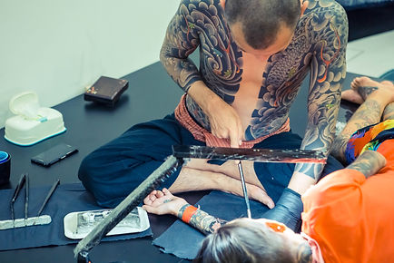 Tebori Tattoo Method
