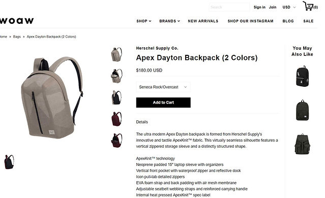 user experience, woaw, destkop